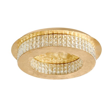 Wyjątkowa oprawa oświetleniowa Luces Exclusivas CHILLAN LE42328 - kolor lampy - złoty, materiał - aluminium/kryształ