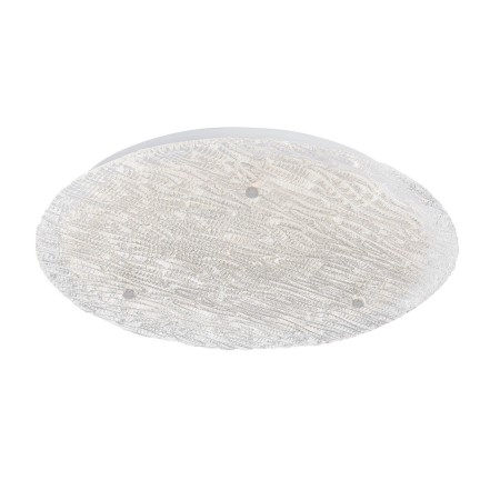 Niecodzienna lampa Luces Exclusivas CODAZZI LE42336 - kolor lampy - transparentny/biały, materiał - metal/szkło