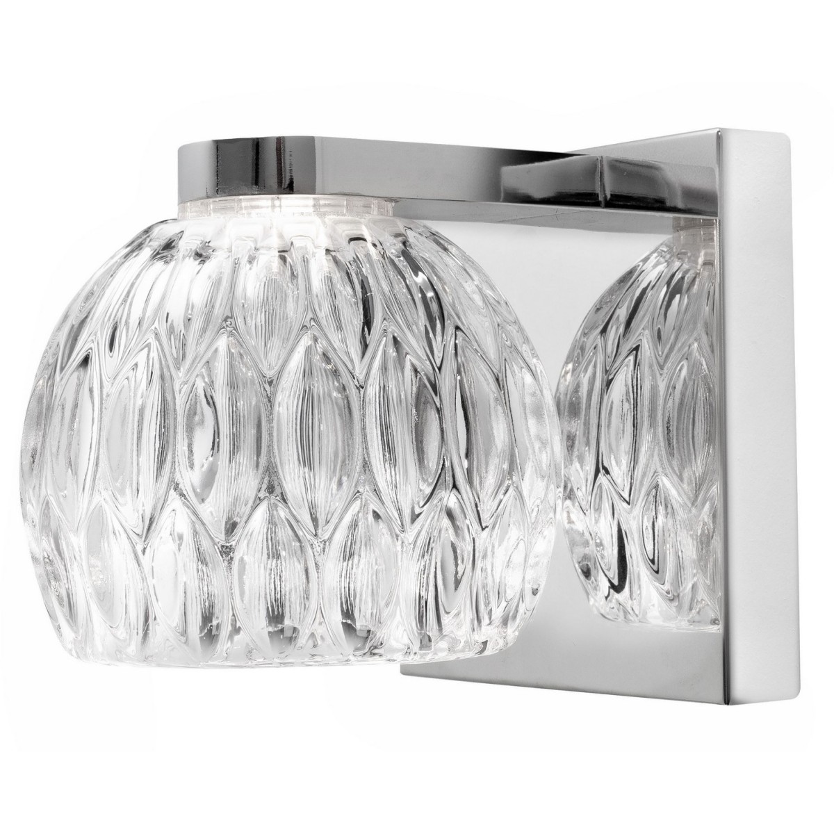 Nowoczesna lampa Luces Exclusivas CONSEJO LE42338 - kolor lampy - transparentny, materiał - szkło