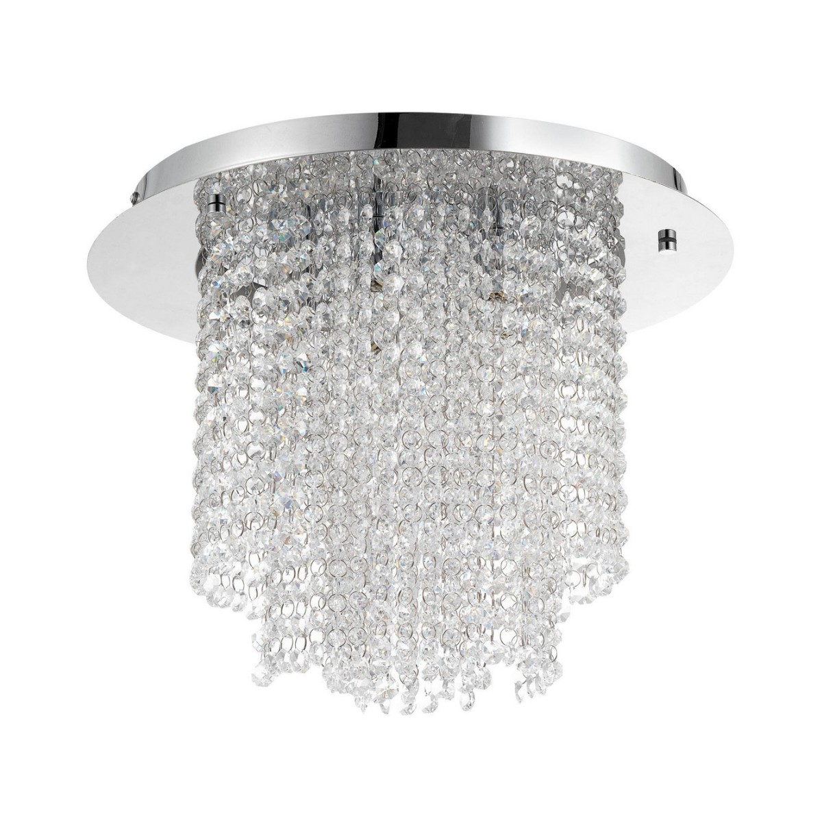 Piękna lampa Luces Exclusivas CORONEL LE42343 - kolor lampy - chrom, materiał - kryształ/metal