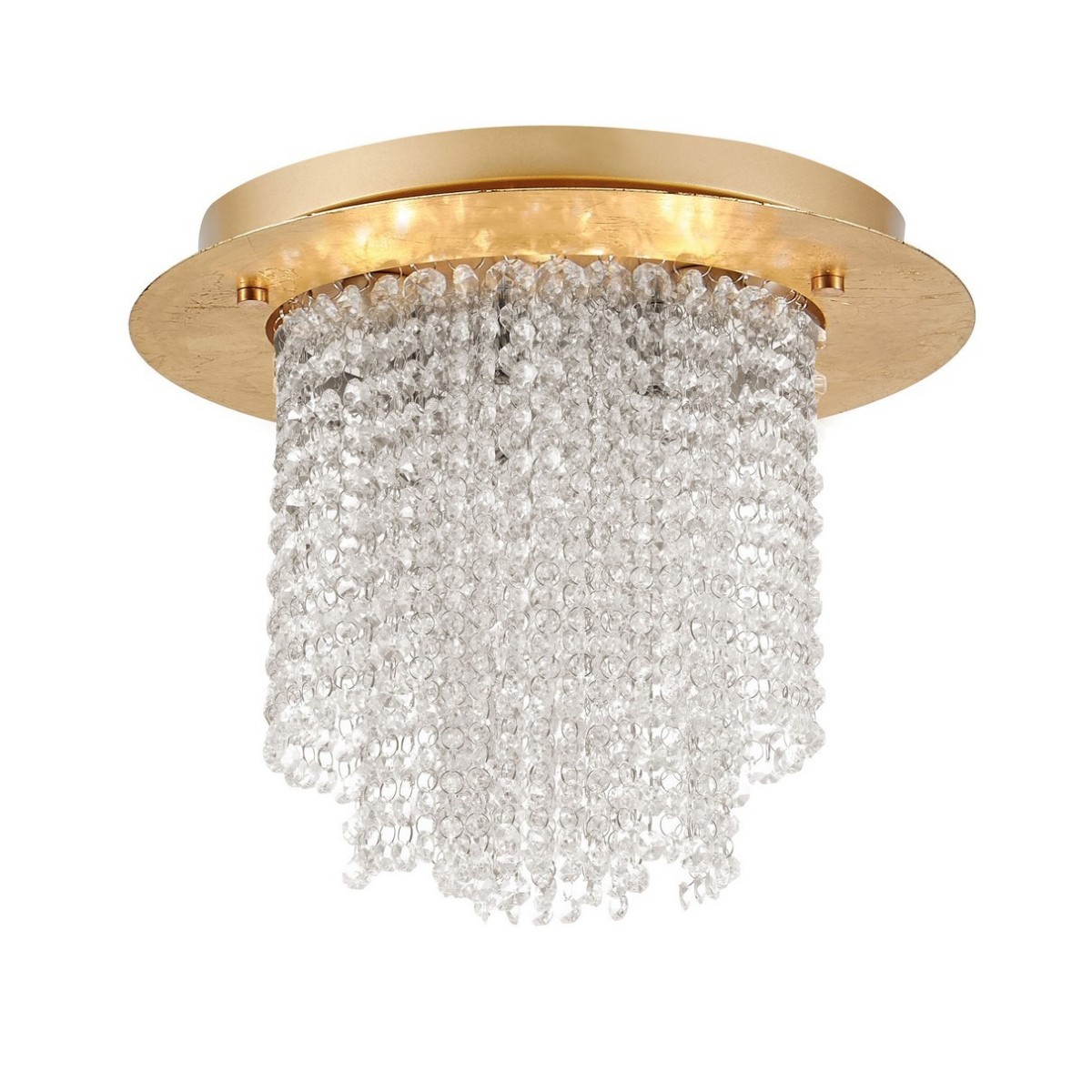 Nowoczesna lampa Luces Exclusivas CORONEL LE42344 - kolor lampy - złoty niejednolity, materiał - kryształ/metal
