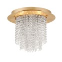Nowoczesna lampa Luces Exclusivas CORONEL LE42344 - kolor lampy - złoty niejednolity, materiał - kryształ/metal