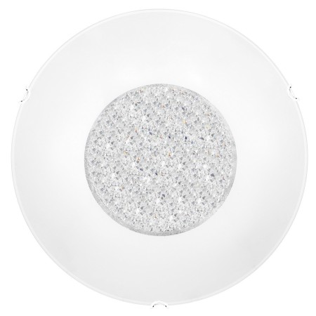 Stylowa lampa Luces Exclusivas ESPINAL LE42359 - kolor lampy - biały, materiał - szkło/kryształ