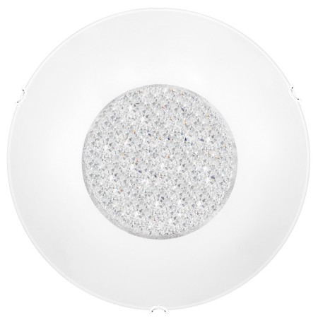 Niepowtarzalna lampa Luces Exclusivas ESPINAL LE42361 - kolor lampy - biały, materiał - szkło/kryształ