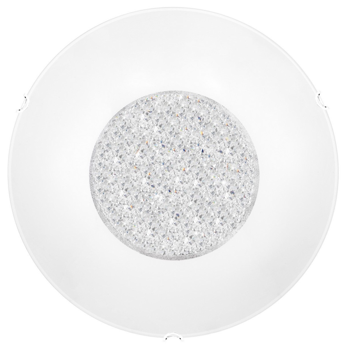 Niecodzienna lampa Luces Exclusivas ESPINAL LE42362 - kolor lampy - biały, materiał - szkło/kryształ