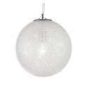 Piękna lampa Luces Exclusivas FLANDES LE42363 - kolor lampy - transparentny/chrom, materiał - szkło/aluminium