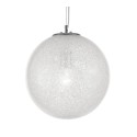 Nowoczesna lampa Luces Exclusivas FLANDES LE42364 - kolor lampy - transparentny/chrom, materiał - szkło/aluminium