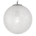 Stylowa lampa Luces Exclusivas FLANDES LE42365 - kolor lampy - transparentny/chrom, materiał - szkło/aluminium