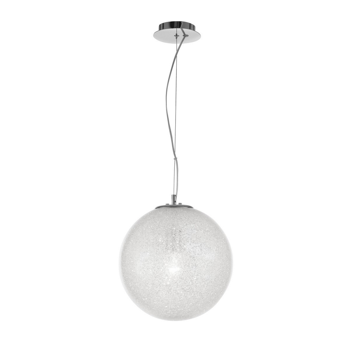 Wyjątkowa oprawa oświetleniowa Luces Exclusivas FLANDES LE42366 - kolor lampy - transparentny/chrom, materiał - szkło/al