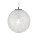 Wyjątkowa oprawa oświetleniowa Luces Exclusivas FLANDES LE42366 - kolor lampy - transparentny/chrom, materiał - szkło/al