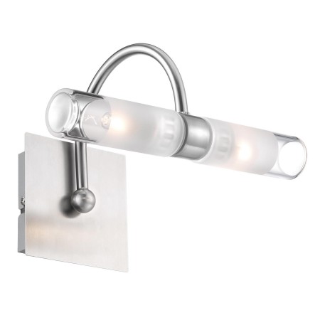 Piękna lampa Luces Exclusivas LIMACHE LE42430 - kolor lampy - satynowy nikiel, materiał - metal/szkło