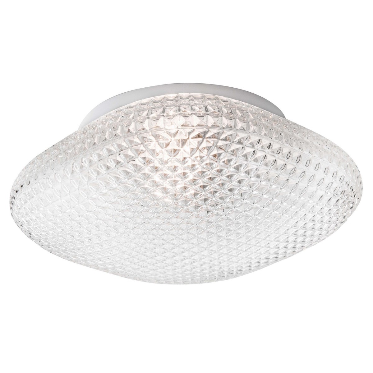 Niecodzienna lampa Luces Exclusivas LINARES LE42438 - kolor lampy - transparentny, materiał - szkło/metal