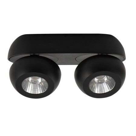 Stylowa lampa Luces Exclusivas MALAMBO LE42453 - kolor lampy - czarny, materiał - aluminium