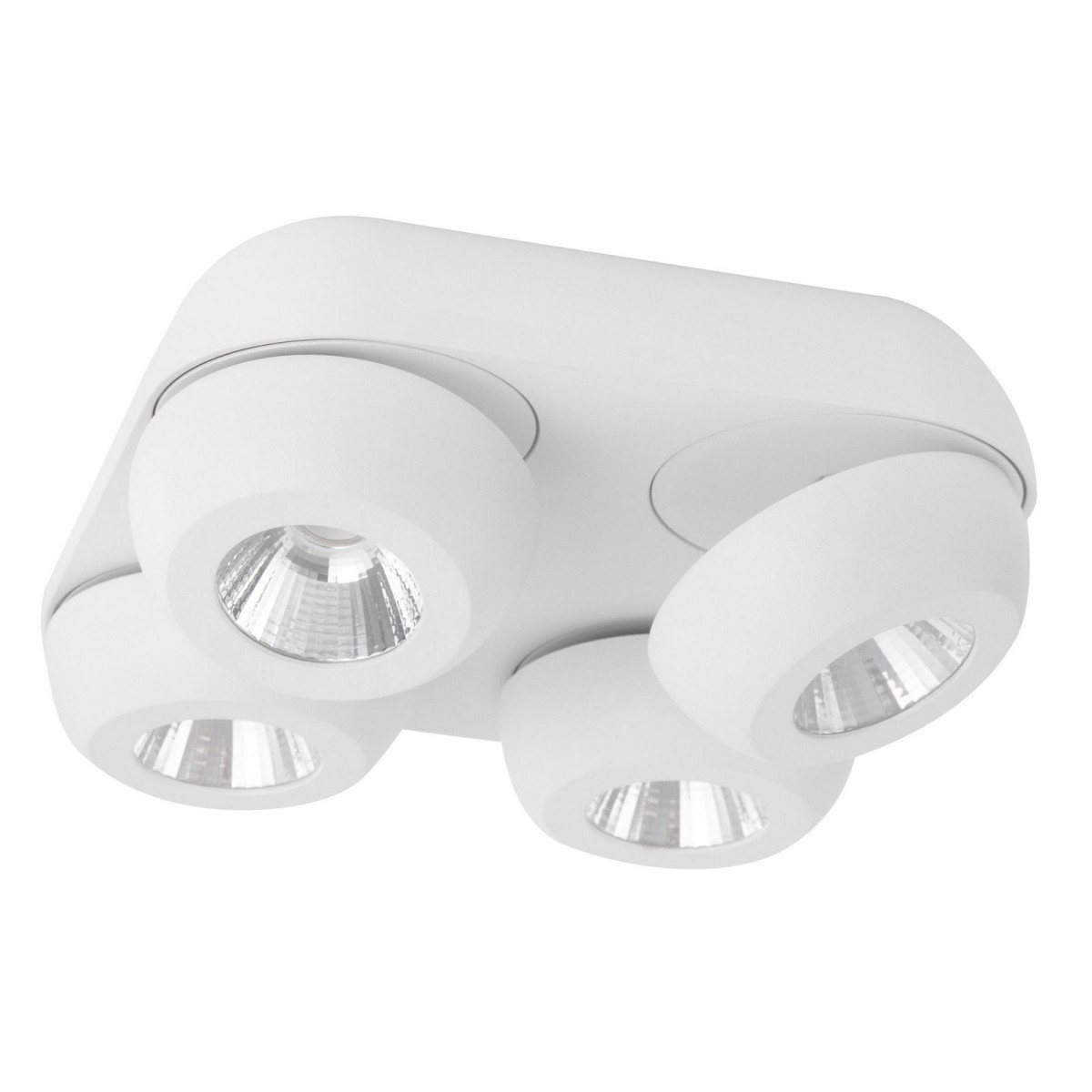 Piękna lampa Luces Exclusivas MALAMBO LE42457 - kolor lampy - biały , materiał - aluminium