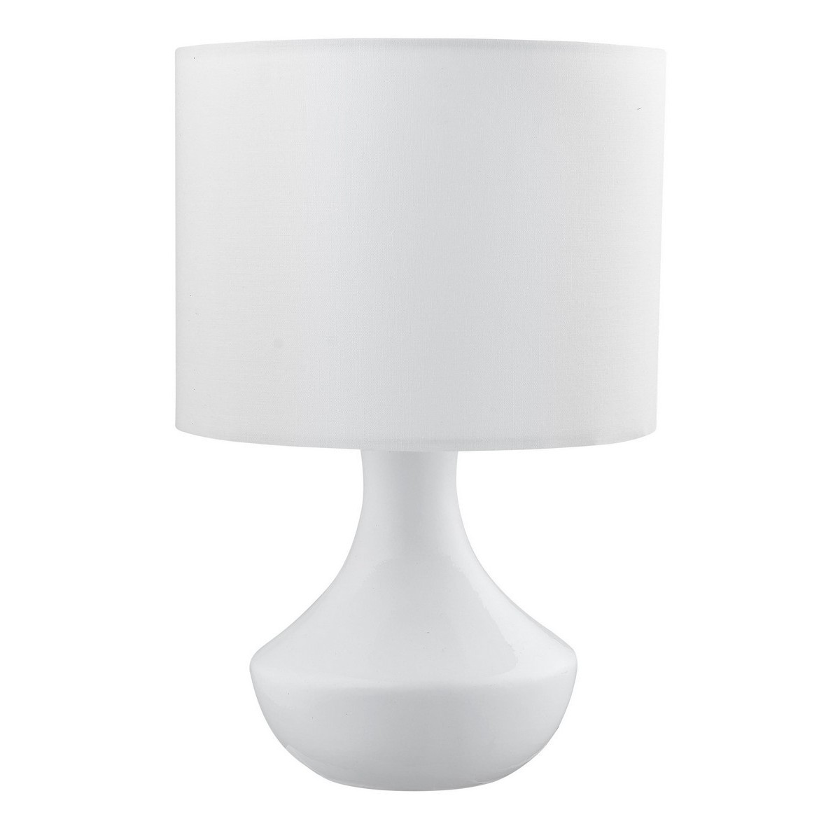 Stylowa lampa Luces Exclusivas POSADAS LE42537 - kolor lampy - biały, materiał - metal/tkanina