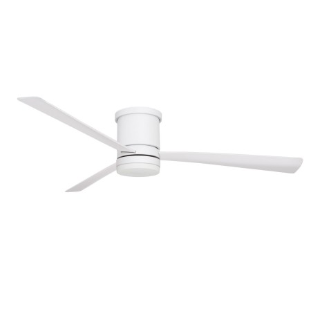 Piękna lampa Luces Exclusivas RAFAELA LE42547 - kolor lampy - matowy biały, materiał - stal/szkło/sklejka