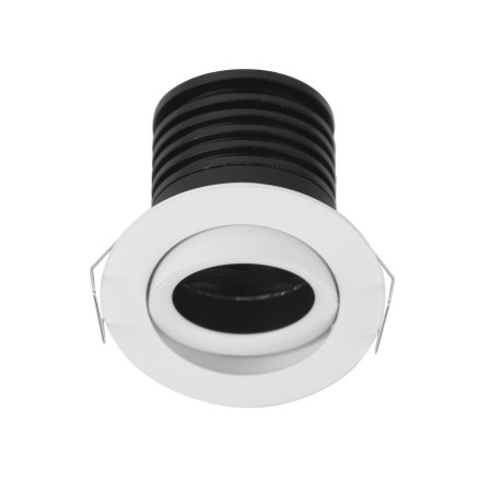 Niepowtarzalna lampa Luces Exclusivas THARSIS LE61331 - kolor lampy - czarny, materiał - aluminium