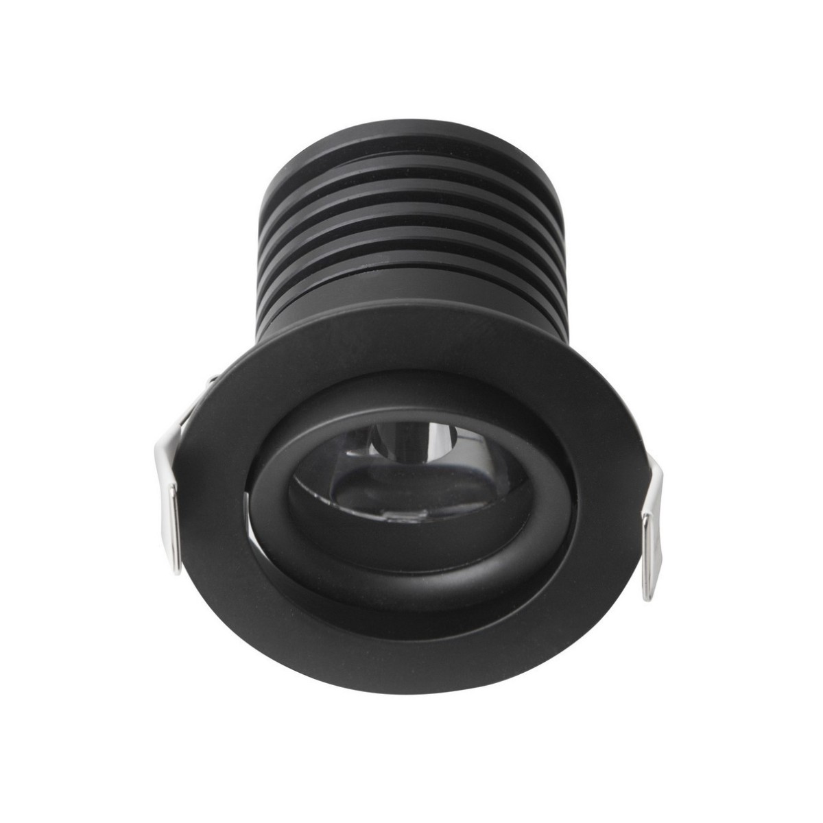 Niecodzienna lampa Luces Exclusivas THARSIS LE61332 - kolor lampy - czarny, materiał - aluminium