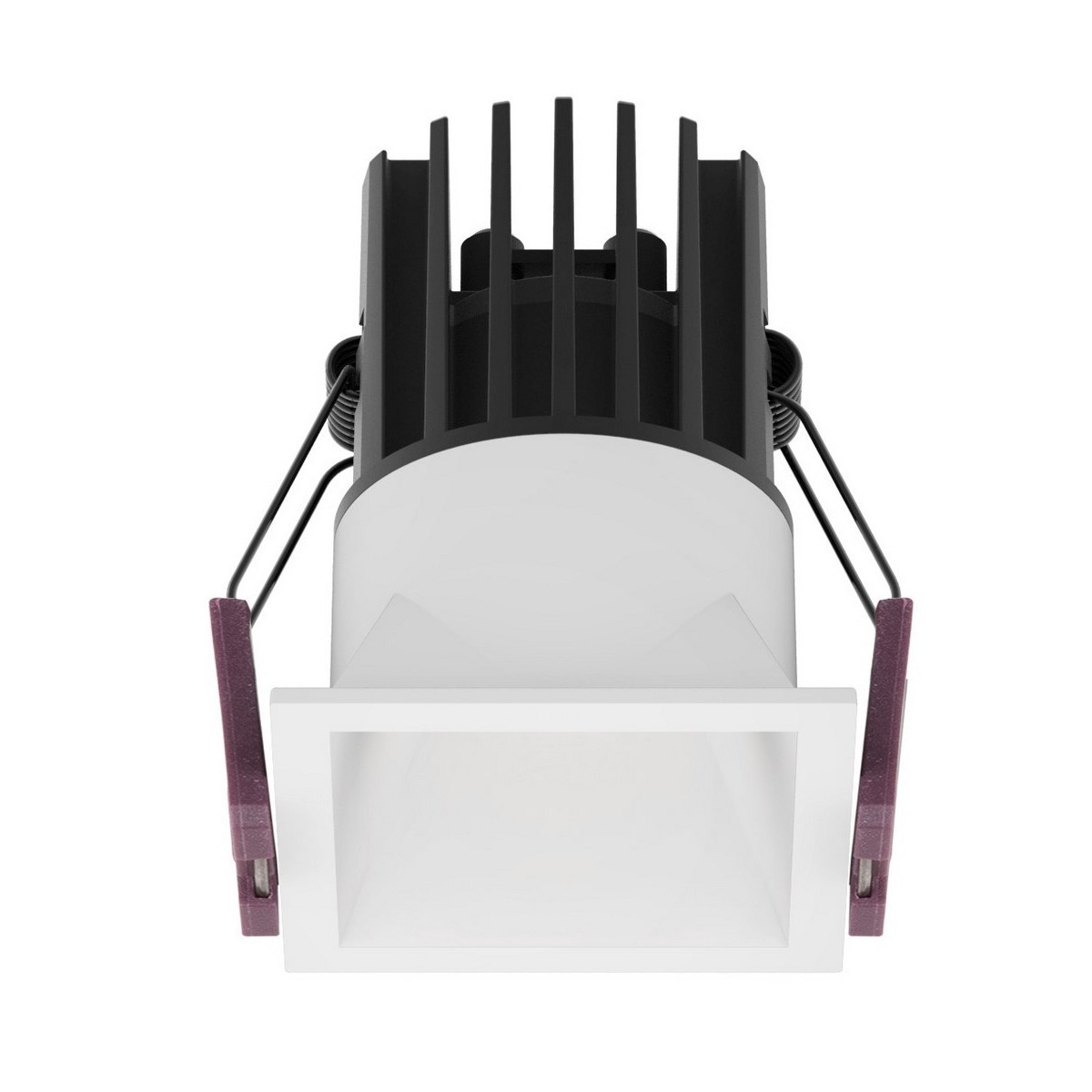 Piękna lampa Luces Exclusivas TURMERO LE61336 - kolor lampy - biały, materiał - aluminium