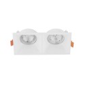 Stylowa lampa Luces Exclusivas ASUNCION LE61387 - kolor lampy - biały , materiał - aluminium