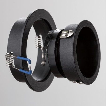 Stylowa lampa Luces Exclusivas BADALONA LE61393 - kolor lampy - czarny, materiał - aluminium