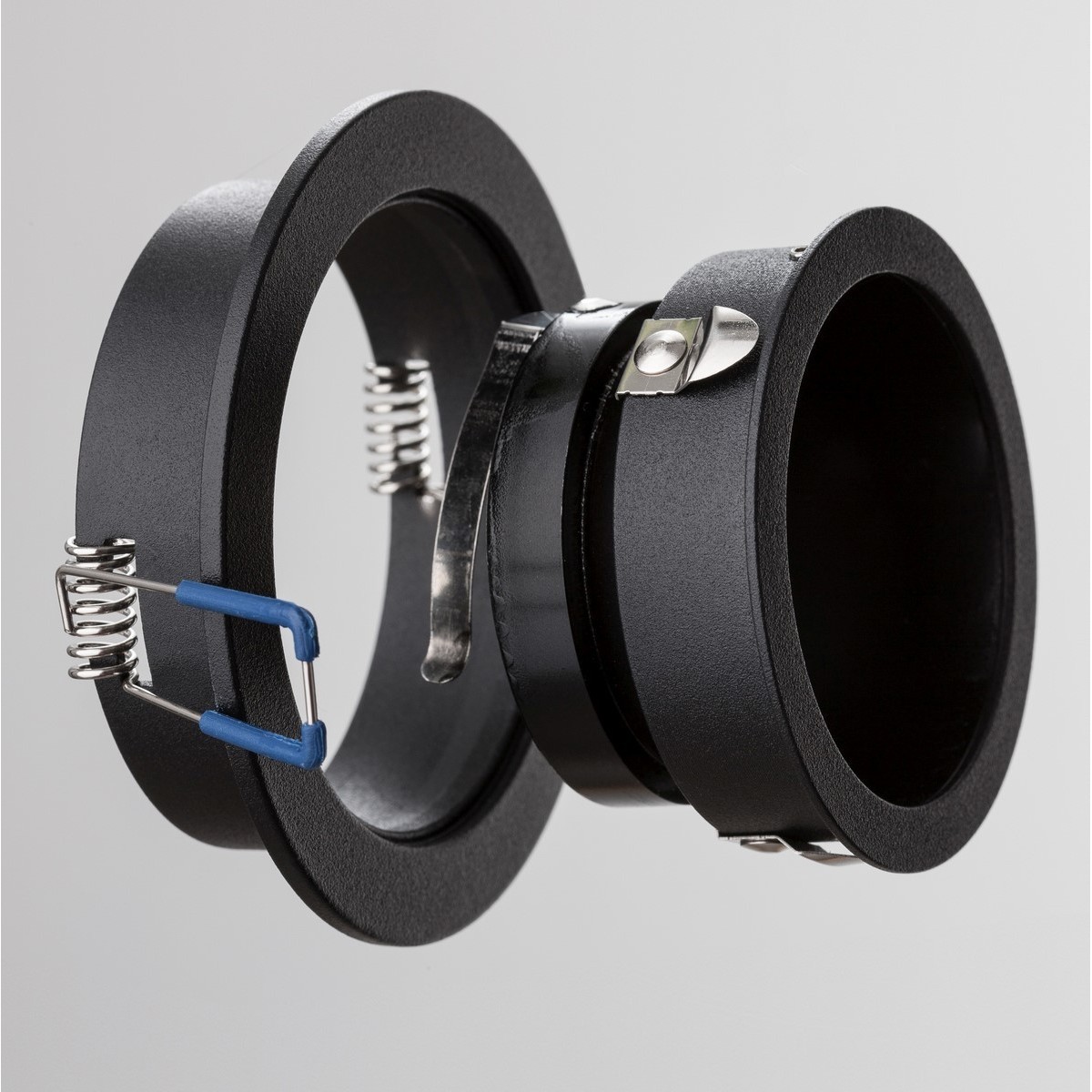 Stylowa lampa Luces Exclusivas BADALONA LE61393 - kolor lampy - czarny, materiał - aluminium