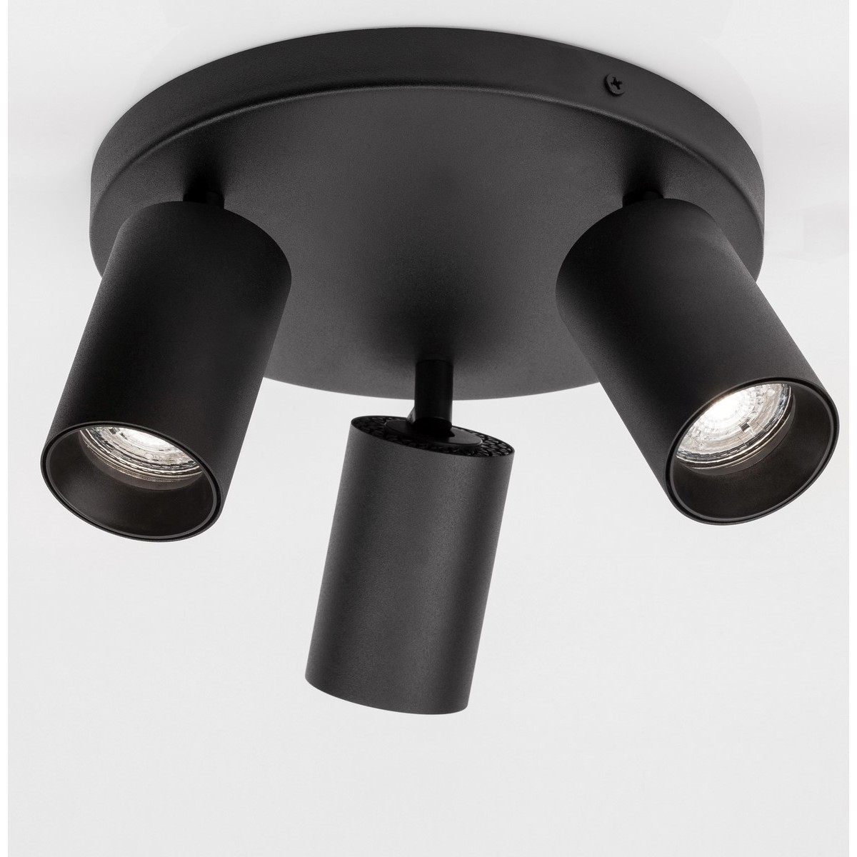 Niepowtarzalna lampa Luces Exclusivas CLORINDA LE61465 - kolor lampy - czarny, materiał - aluminium