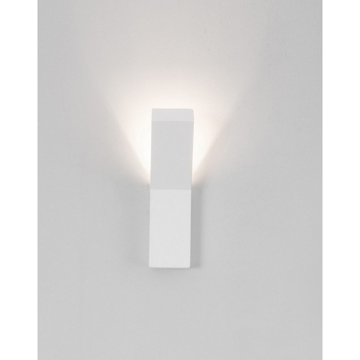 Nowoczesna lampa Luces Exclusivas COQUIMBO LE61486 - kolor lampy - biały, materiał - gips