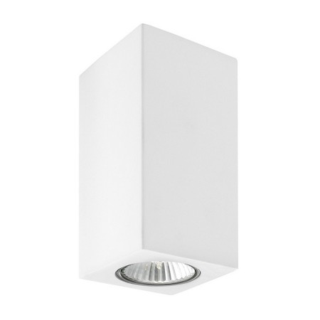 Piękna lampa Luces Exclusivas DONOSTIA LE61504 - kolor lampy - biały, materiał - gips