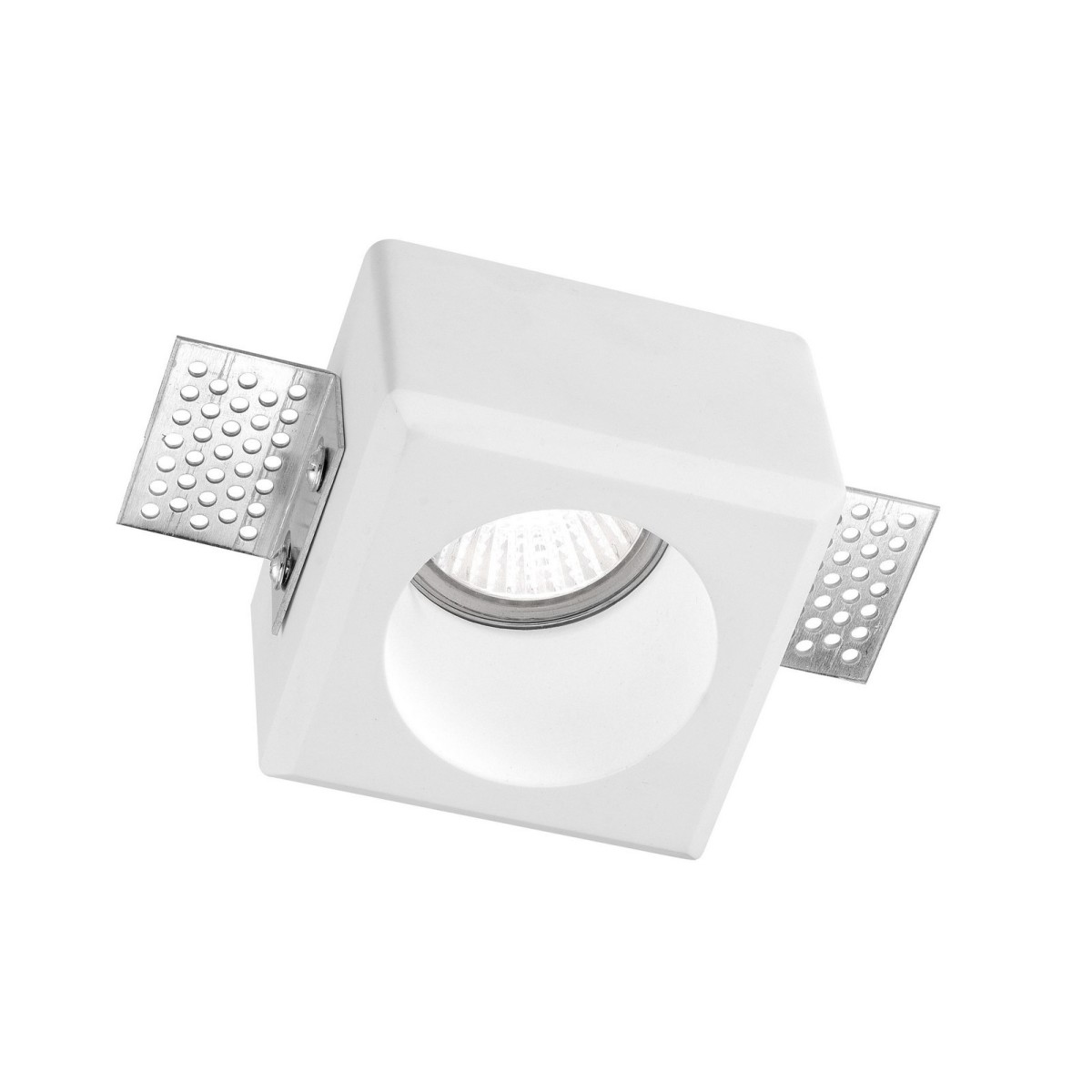 Piękna lampa Luces Exclusivas GALLEGOS LE61528 - kolor lampy - biały, materiał - gips