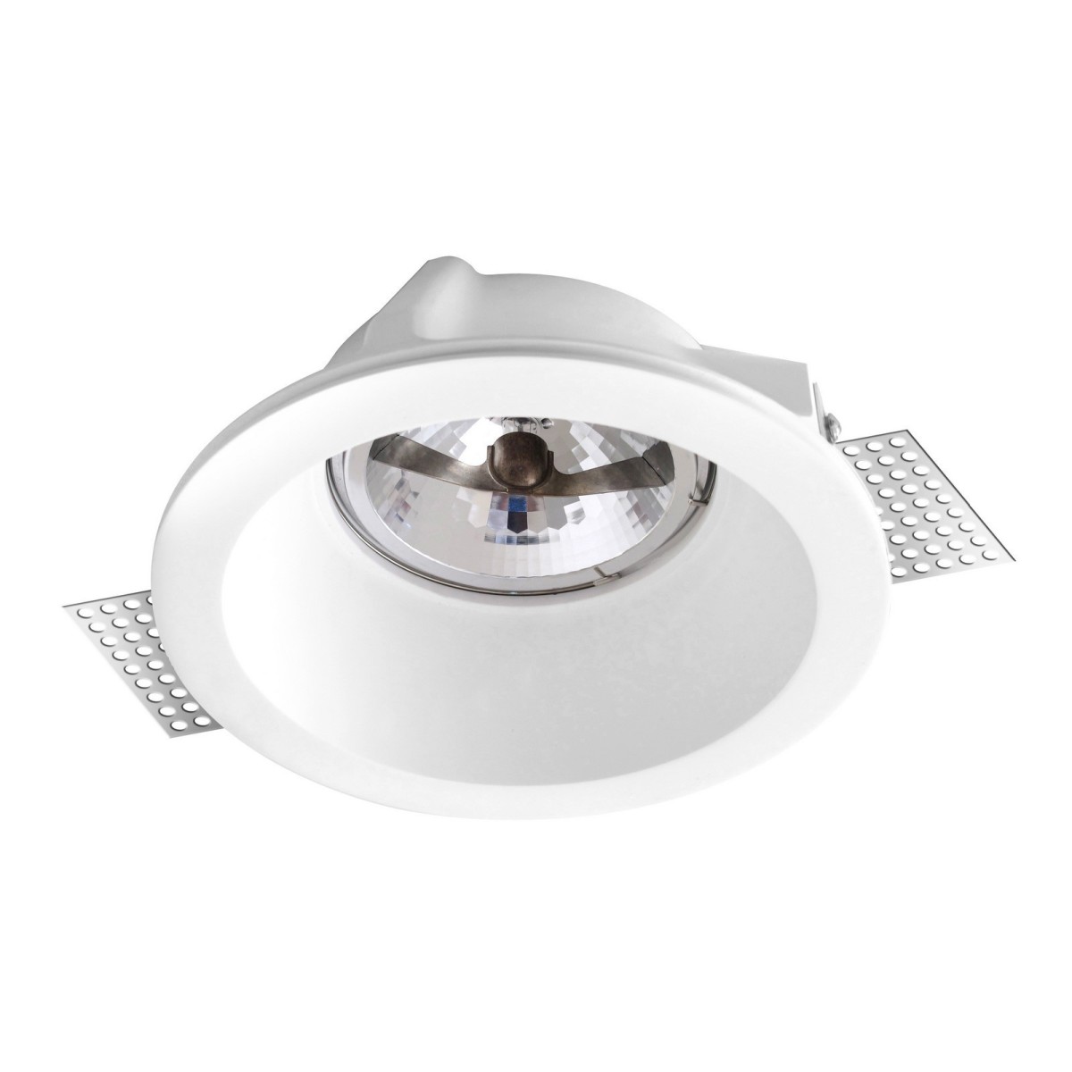 Nowoczesna lampa Luces Exclusivas GRANEROS LE61546 - kolor lampy - biały, materiał - gips