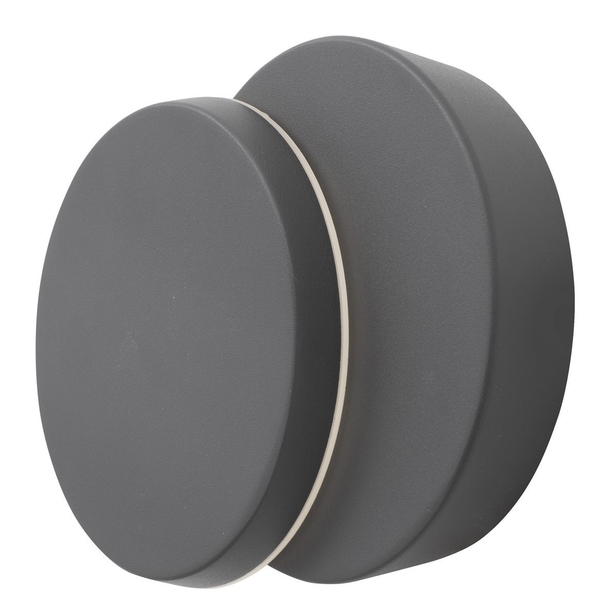 Niepowtarzalna lampa Luces Exclusivas PORLAMAR LE71356 - kolor lampy - szary, materiał - aluminium