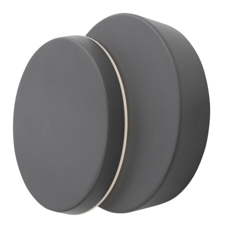 Niepowtarzalna lampa Luces Exclusivas PORLAMAR LE71356 - kolor lampy - szary, materiał - aluminium