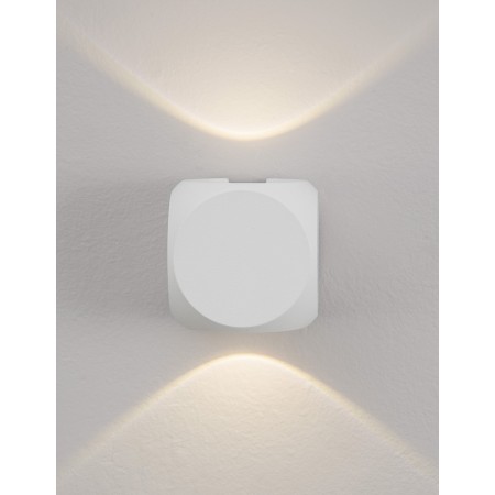 Piękna lampa Luces Exclusivas QUILLOTA LE71364 - kolor lampy - biały, materiał - aluminium/szkło