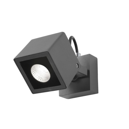Niepowtarzalna lampa Luces Exclusivas MEJORADA LE71368 - kolor lampy - szary, materiał - aluminium