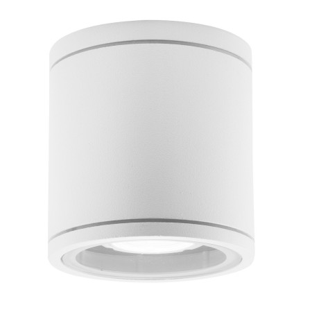 Niecodzienna lampa Luces Exclusivas SOGAMOSO LE71425 - kolor lampy - biały, materiał - aluminium/szkło