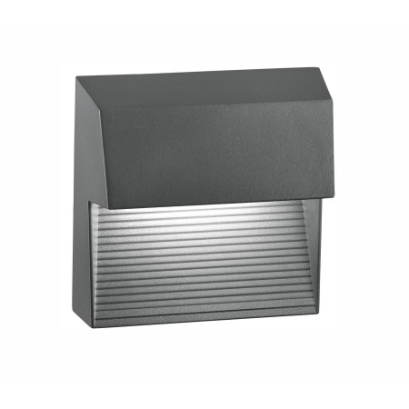 Niepowtarzalna lampa Luces Exclusivas TARTAGAL LE71430 - kolor lampy - ciemnoszary, materiał - aluminium/szkło