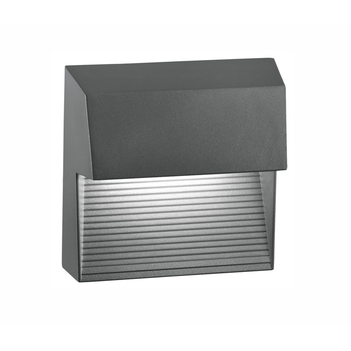 Niepowtarzalna lampa Luces Exclusivas TARTAGAL LE71430 - kolor lampy - ciemnoszary, materiał - aluminium/szkło