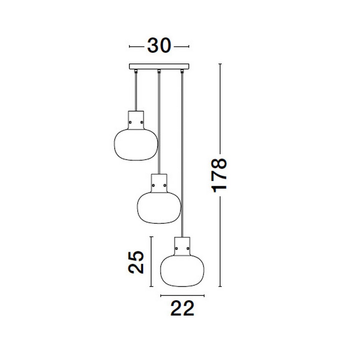 wykwintna lampa wisząca Luces Exclusivas PADRE LE42631
