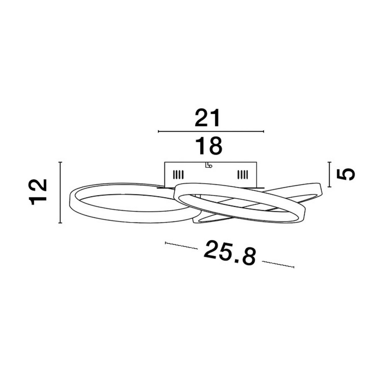 Luces Exclusivas CROIX LE42656