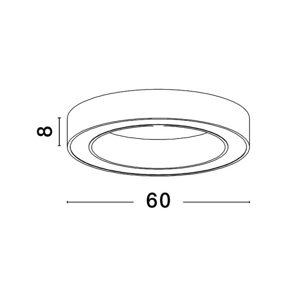 niepowtarzalna lampa przysufitowa Luces Exclusivas CLARO LE42685