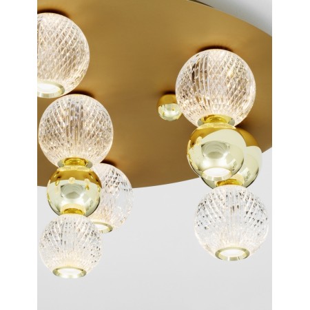 urokliwa lampa przysufitowa Luces Exclusivas PONCE LE42706