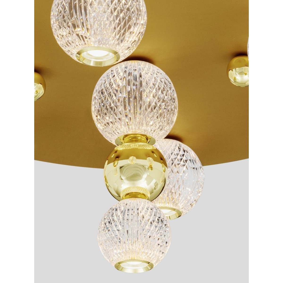 urokliwa lampa przysufitowa Luces Exclusivas PONCE LE42706