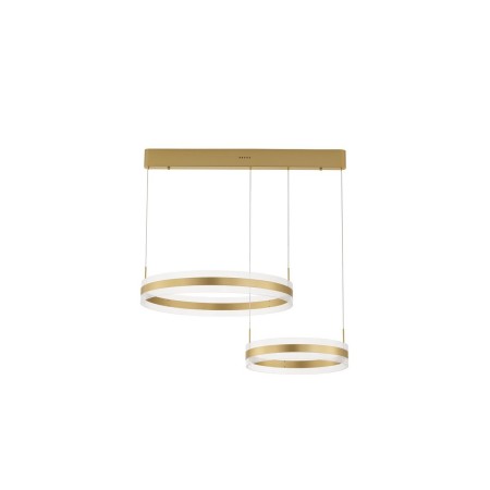 złota unikatowa lampa wisząca - nowoczesna ledowa Luces Exclusivas COLIMA LE42754