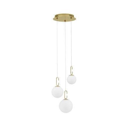 złota wyszukana lampa wisząca - nowoczesna ledowa Luces Exclusivas YARA LE42758