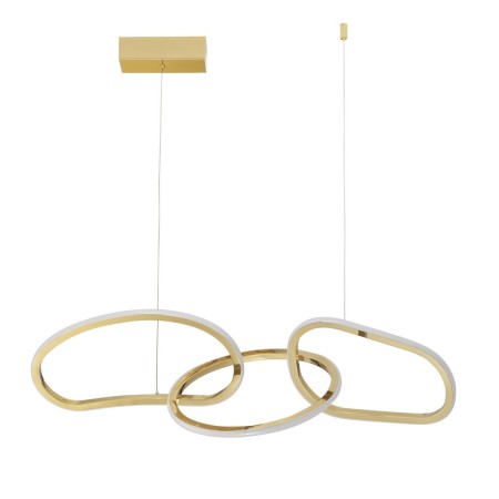 złota ekskluzywna lampa wisząca - nowoczesna ledowa Luces Exclusivas CELAYA LE42759