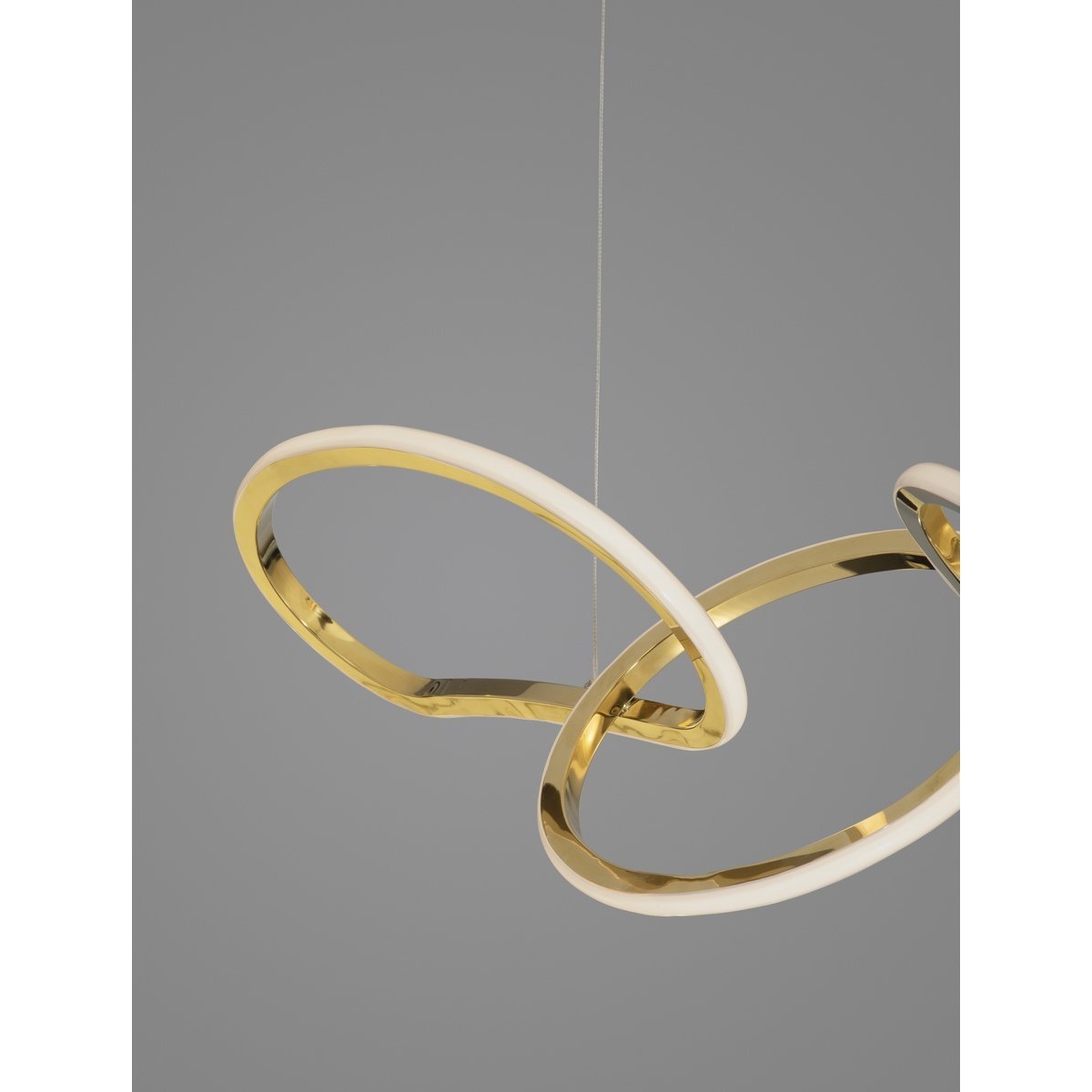 złota ekskluzywna lampa wisząca - nowoczesna ledowa Luces Exclusivas CELAYA LE42759