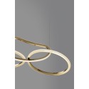 złota modna lampa wisząca - nowoczesna ledowa Luces Exclusivas CELAYA LE42760
