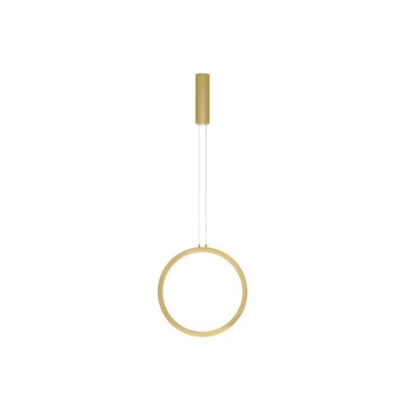 złota elegancka lampa wisząca - nowoczesna ledowa Luces Exclusivas AUTLAN LE42774
