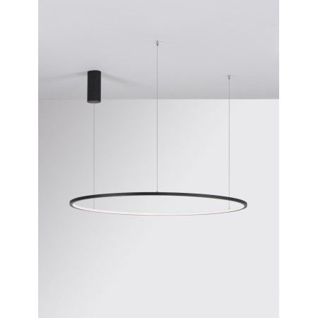 czarna dekoracyjna lampa wisząca - nowoczesna ledowa Luces Exclusivas TOLUCA LE42782